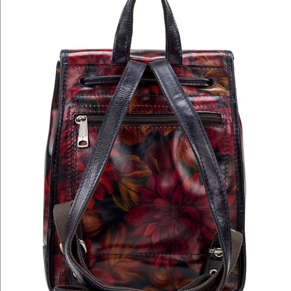 Patricia Nash Rustic Mums Collection Seluci Backpack - Picture 3 of 9